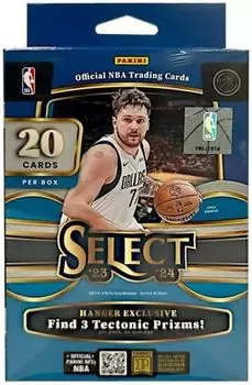 Коробка для баскетбольной вешалки Panini Select 2023-24 [предмет] синий