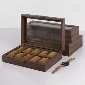 Коробка для часов Zhiyuan PU Leather 6102 - высококачественный футляр для хранения и демонстрации механических часов