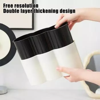 Коробка для хранения Большая вместимость 3 отделения Съемный легко собираемый держатель для кистей для макияжа Органайзер для хранения