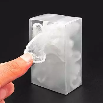 Коробка для хранения фильтров для кухонной мойки, прозрачная матовая коробка для хранения мусорных мешков, экстрактор, упаковочная коробка из ПВХ