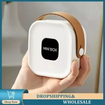 Коробка для хранения, хорошо герметичная, детская коробка для хранения, элегантная подарочная коробка для дорожных аксессуаров, удобная для переноски, шкатулка для украшений, полезный подарок, милый