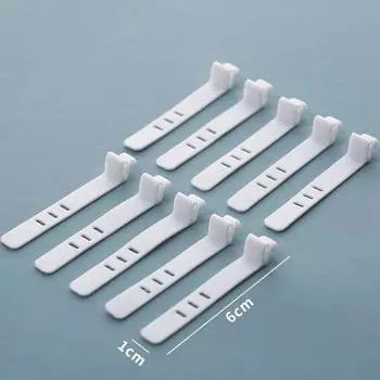 Коробка для хранения кабеля Прозрачный пластиковый контейнер для хранения кабеля передачи данных Пылезащитный органайзер для гарнитуры и кабеля зарядки данных