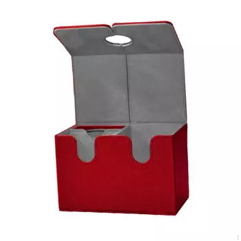 Коробка для хранения карточных игровых колод для альбома спортивных карт зелёный