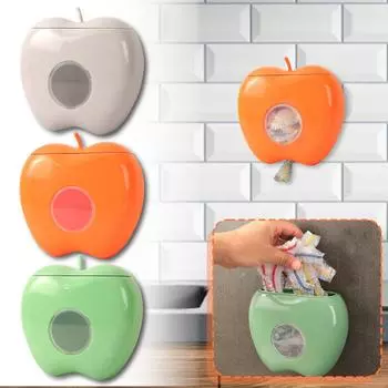 Коробка для хранения комплекта пленки для хранения кухонная бытовая настенная вместительная сумка для хранения свежести без перфорации подвесная настенная коробка для извлечения отделки One Size зелёный