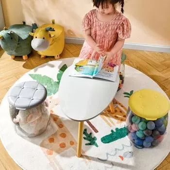 Коробка для хранения, органайзер для чучел животных, большая емкость, прозрачный дизайн, пылезащитное ведро для кукол с крышкой розовый