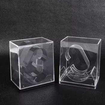 Коробка для хранения Пластиковый корпус для демонстрации ювелирных изделий Держатель для часов Шкатулка для часов Шкатулка для ювелирных изделий A