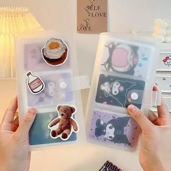 Коробка для хранения с верхней загрузкой для кухни Альбом для карточек Прозрачная декоративная оболочка для карточек