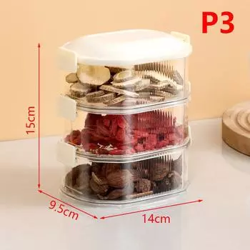 Коробка для хранения специй на кухне, лук, имбирь, чеснок, коробка для свежести, многослойная герметизация пищевых продуктов, влагонепроницаемая упаковка, контейнер для домашнего хозяйства