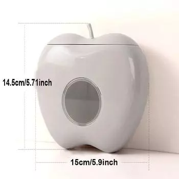 Коробка для хранения свежей пленки, настенная, большой емкости, неперфорированная, для хранения, настенная, вытяжная коробка Send 100 cling films серый