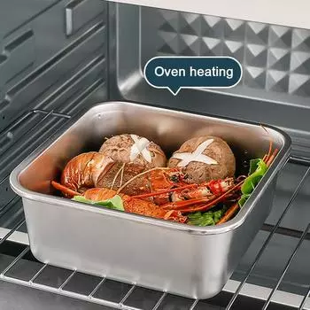 Коробка для хранения свежих продуктов с ручкой для переноски, многоразовый герметичный пищевой контейнер для школьных обедов