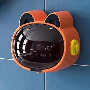 Коробка для хранения туалетной бумаги, стойка для хранения рулонов бумаги, настенная, без проколов, водонепроницаемая, для полотенец для лица, с крючком светло-серый