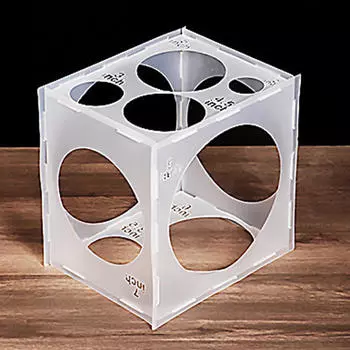 Коробка для измерения размера воздушного шара с 11 отверстиями для арок, прочный инструмент для измерения размера, День Благодарения