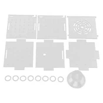 Коробка для изоляции рыб, акриловая коробка для разведения рыб, аквариум, инкубатор для мальков креветок, одиночная мини-корпус