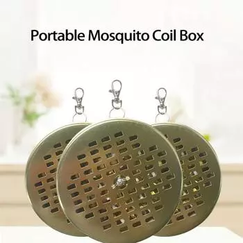 Коробка для катушки от комаров Yousheng, быстросъемная пряжка, легко чистящаяся курильница от комаров, лоток для сбора золы, ежедневное использование