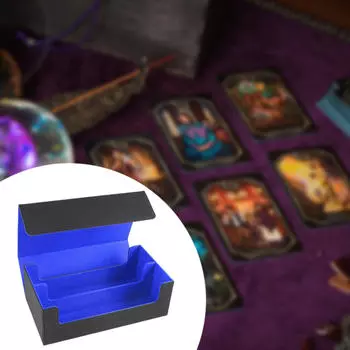 Коробка для коллекционных карточек, многоцелевой держатель для карт в протекторах, для хранения коллекционных карт