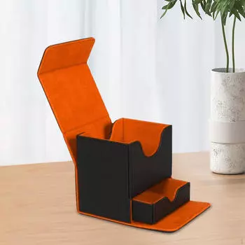 Коробка для колоды карт, прочный игровой футляр для коллекционных футбольных карточек TCG