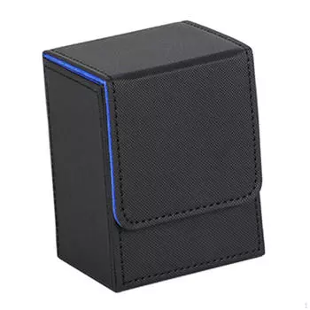 Коробка для колоды карточек с магнитной застежкой, контейнер для коллекционных карточек зелёный