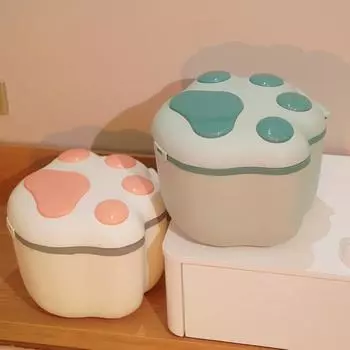 Коробка для кошачьего корма, герметичная, пластиковая, большой емкости, контейнер для хранения собачьего зерна, ведро для закусок для домашних животных, влагостойкая, сухая кормушка, товары для животных