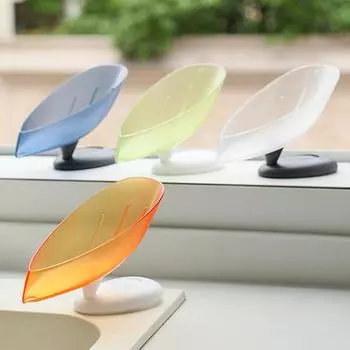 Коробка для мыла, присоска без запаха, долговечная многофункциональная полка для хранения хозяйственного мыла для дома оранжевый