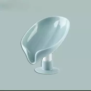 Коробка для мыла в форме листа, держатель для мыла, коробка для душа, держатель для мыла, поднос для хранения губки, принадлежности для ванной комнаты, прибор для ванной комнаты