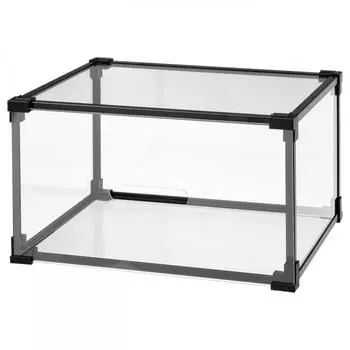 Коробка для обуви ИКЕА СКУФФЕН прозрачная 36x29x21 см