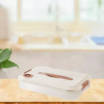 Коробка для пельменей, контейнер для хранения пищевых продуктов, многоцелевой штабелируемый для свежего мяса, печенья, спагетти Single