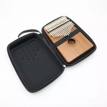 Коробка для пианино Kalimba, 17 тонов, 10 тонов, шкатулка для пианино Kalimba для большого пальца, утолщенная сумка для пианино Kalimba, музыкальная