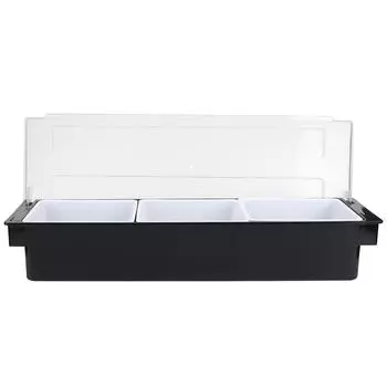 Коробка для приправ с крышкой, держатель для приправ, фруктовый ящик, дозатор, молочный чай, магазин аксессуаров3