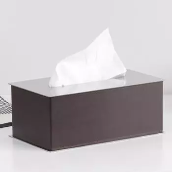 Коробка для салфеток из кожи, креативная металлическая коробка для салфеток, коробка для салфеток, гостиная, отель и гостевой дом, высококачественная мягкая мебель