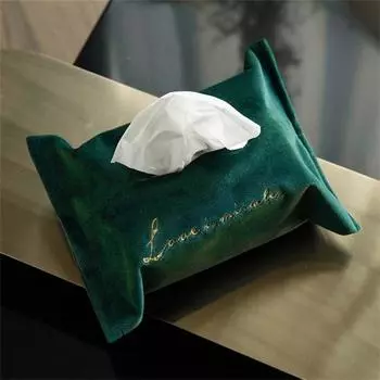 Коробка для салфеток в стиле ретро, многоразовая, портативная, высококачественная, прямоугольная, держатель для салфеток, декор для ванной комнаты чёрный