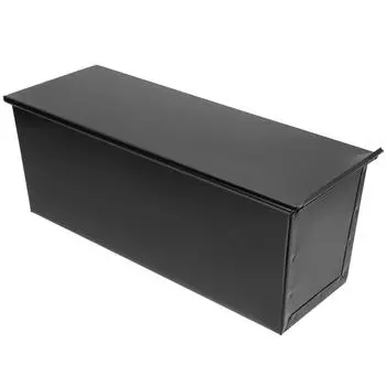 Коробка для тостов из хлеба, желейные формы, железная форма для выпечки, противень для теста с крышкой, черный чизкейк чёрный