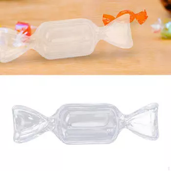 Коробка для украшений в форме конфет, мини-прозрачный подарок, украшение для вечеринки, чехол для хранения сувениров