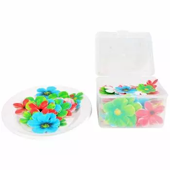 Коробка для украшения торта на день рождения из съедобного липкого риса и рисовой бумаги с 300 пирожными, кексами, инструментами, деталями.