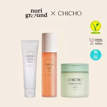 [Коробка красоты] Полный набор трав от Чичо (Тонер 220г + Мист 100мл + Крем 70мл)