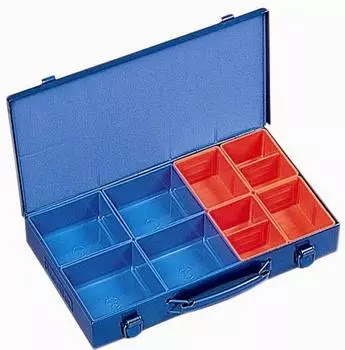 Коробка с деталями Ring Star, цвет стальной синий x W205 x RSP-360C [Д360 В54 мм] синий