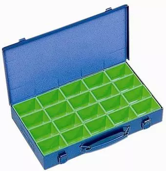 Коробка с деталями Ring Star, цвет стальной синий x W205 x RSP-360E [Д360 В54 мм] синий