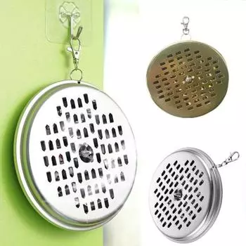 Коробка с катушкой от комаров, быстросъемная пряжка, легко чистящаяся курильница от комаров, лоток для сбора золы, ежедневное использование