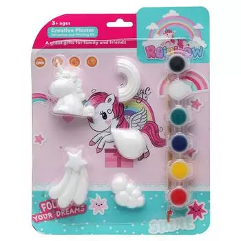 Коробка с радужными раскрасками