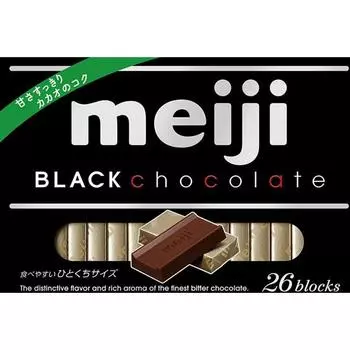 Коробка шоколада Meiji Black 120 г шоколада 1