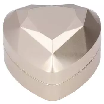 Коробка со светодиодными кольцами, роскошная, элегантная, матовая, мягкая, велюровая, с хорошей текстурой, подарочная коробка для ювелирных изделий