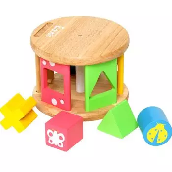 KOROKORO Строительство Обучающие Деревянные Формы Ребенок День Рождения 0 Лет 1 Год Девочки Edut Головоломка, Блоки, Игрушка, Игрушка, Головоломка, Подарок, Настоящее, Ребенок, Старый, Старый,