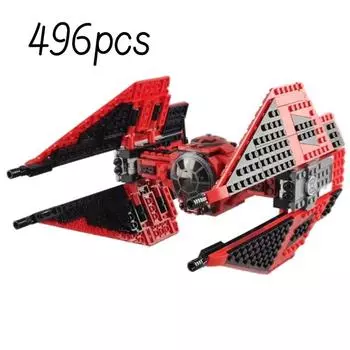 Королевская гвардия перехватчик космический истребитель для похищения людей строительные блоки кирпичи кирпичи DIY игрушка детский подарок