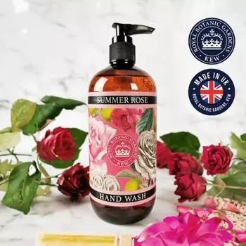 [Королевские ботанические сады] Средство для мытья рук Kew Garden Summer Rose 500мл, корейская косметика