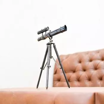 Королевский ремесленный винтажный телескоп викторианской эпохи, двуствольная подзорная труба, деловой подарок, подарок для него, праздничный подарок