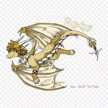 Королевство драконов, 3582 дня, термотрансферная печать, виниловые нашивки, наклейки для одежды, аппликации «сделай сам», моющиеся нашивки