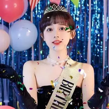 Корона повязка на голову с лентой блестящие стразы головной убор легкий дизайн потрясающая сверкающая лента серебряный