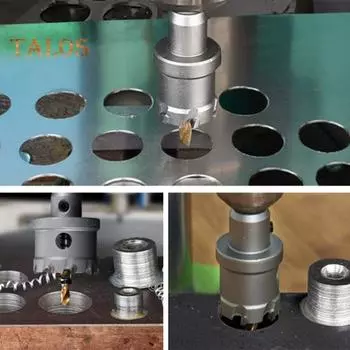 Корончатая пила, твердосплавное сверло, высокая прочность, устойчивость к коррозии, универсальное, легко устанавливаемое, аксессуары для сверл A