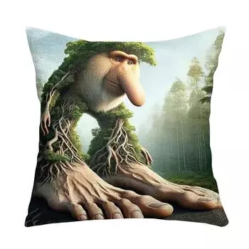 Короткая флисовая наволочка, повседневная домашняя подушка, диван, чехол на талию, чехол на подушку в автомобиль One Size