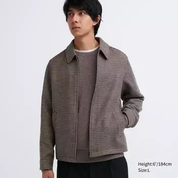 Короткая однотонная блузка UNIQLO