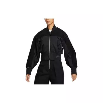 Короткая повседневная куртка Nike Colorblock Женские куртки черные FB8779-010 L